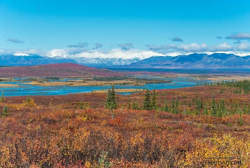 View of the Susitna River from Valdez Creek Road

From the Susitna River in Alaska