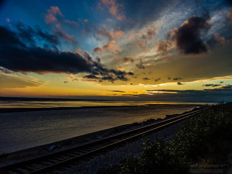 Railroad along the Turnagain Arm of Cook Inlet

From Turnagain Arm of Cook Inlet in Alaska