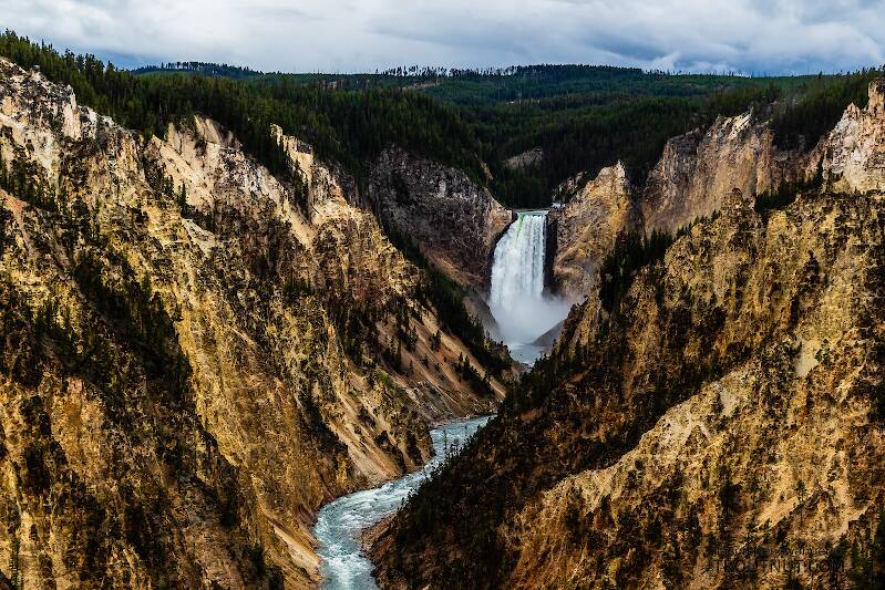Grand Canyon of the Yellowstone

From the Yellowstone River in Wyoming