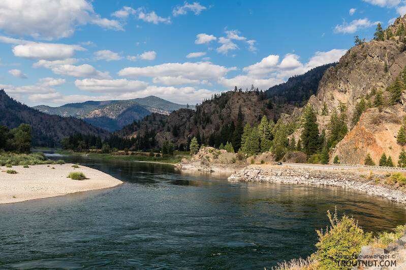 The Clark Fork River in Montana