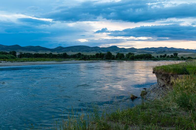 The Missouri River in Montana