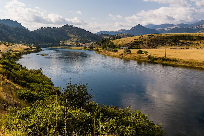 The Missouri River in Montana