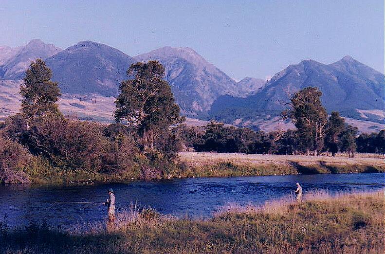 Armstrong Spring Creek in Paradise Valley