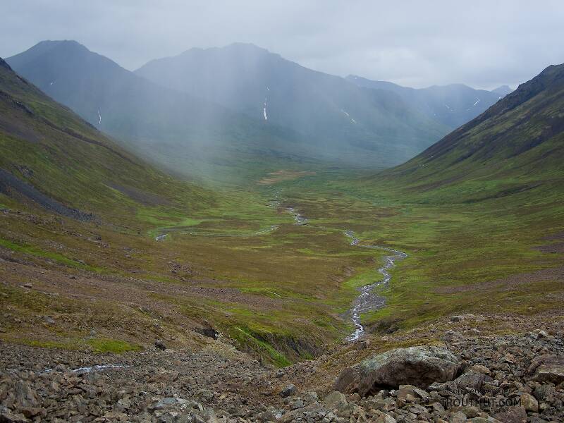 Rain on its way.

From Clearwater Mountains in Alaska