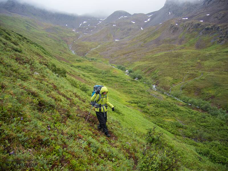 Steep descent from the second pass

From Clearwater Mountains in Alaska