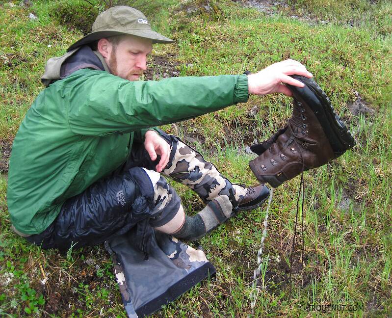 Where are chest waders when you need them?

From Clearwater Mountains in Alaska