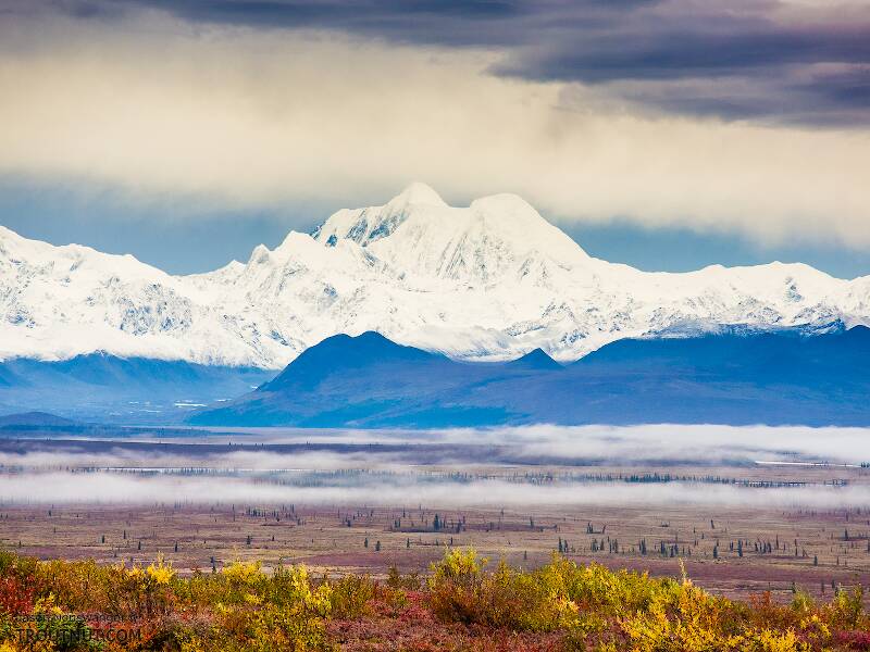 Mount Hayes viewed across the Susitna Valley

From Denali Highway in Alaska