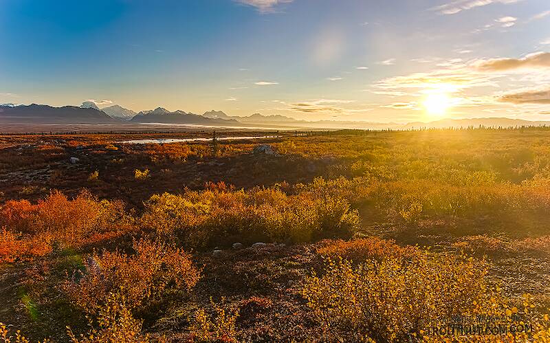Sunrise. A promising start to the weekend

From Denali Highway in Alaska