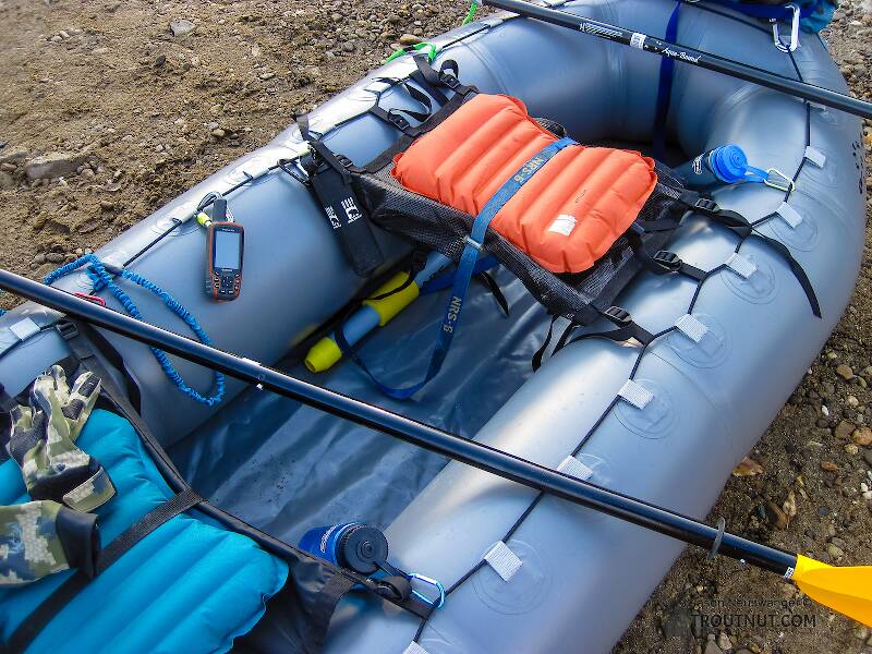 Close-up of gear setup

From the Chena River in Alaska