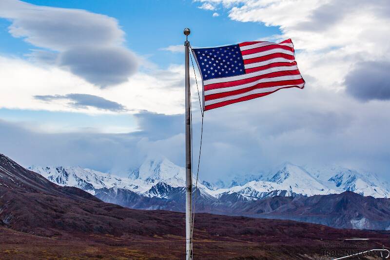 Flag at Eielson visitor center

From Denali National Park in Alaska