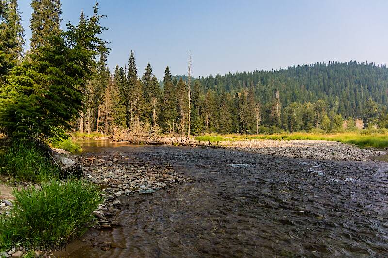 The North Fork Couer d&#039;Alene River in Idaho