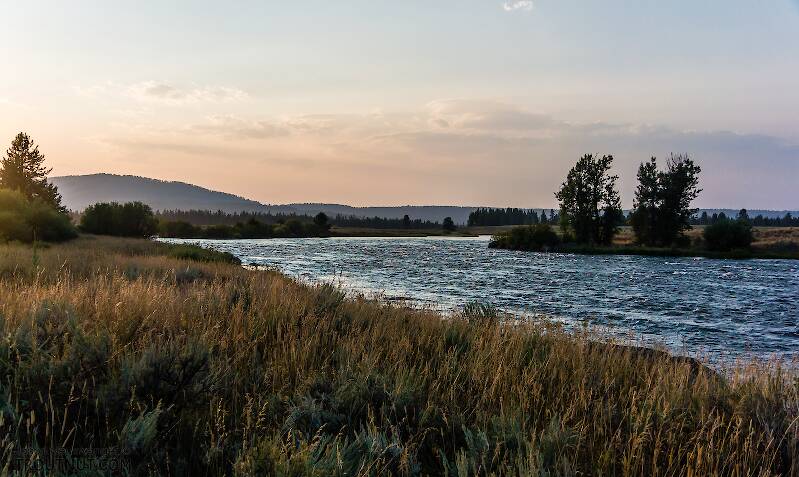 The Henry&#039;s Fork of the Snake River in Idaho