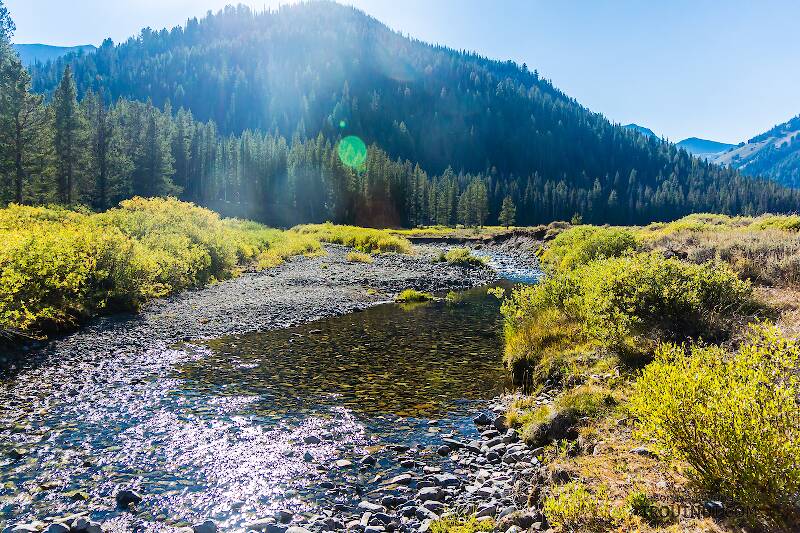 Trail Creek in Idaho