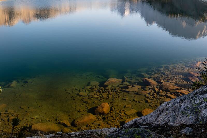 Clear deep water in Island Lake

From Island Lake in Wyoming