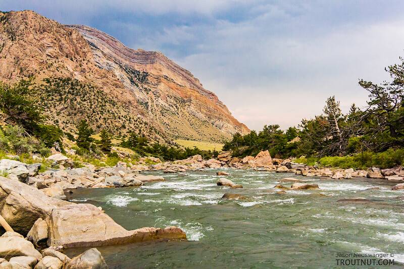 The Clark&#039;s Fork of the Yellowstone River in Wyoming