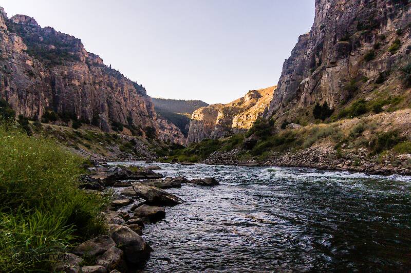 The Wind River in Wyoming