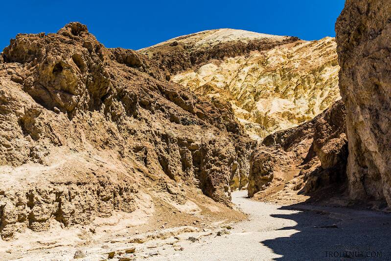 Golden Canyon entrance

From Death Valley in California