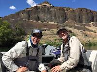 Marv and Lou on the Deschutes