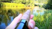 Chasing finger long rainbows on the Little Manistee