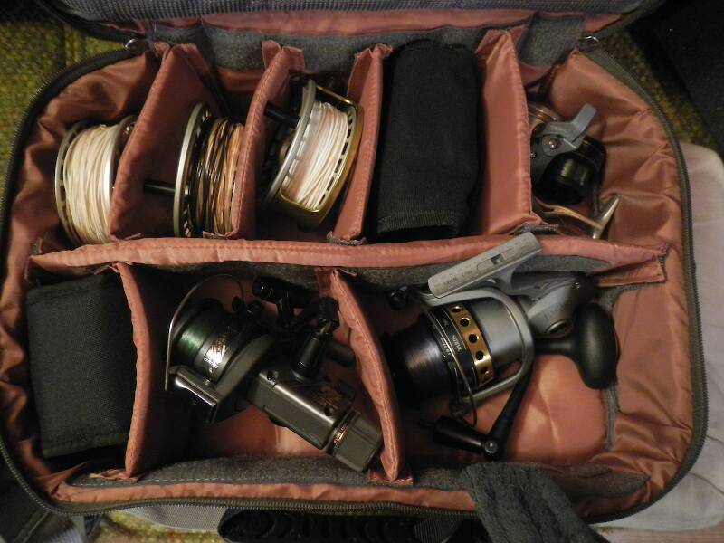 New reel case - YES there are spinning reels in there but despair not...