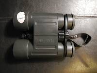 Trusty Bushnell rubber-armored waterproof 10x42s, bought these in 2000 for my Isle Royale trip!